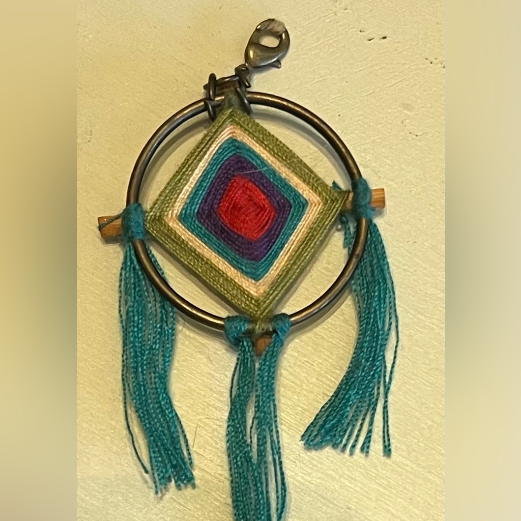 Boho Dreamcatcher Charm For Necklace Or Keychain